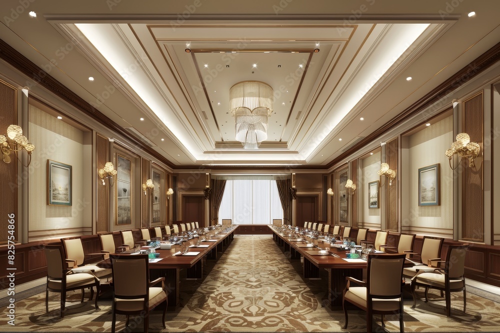 Classical Meeting Room Interior Classical Meeting Room Interior