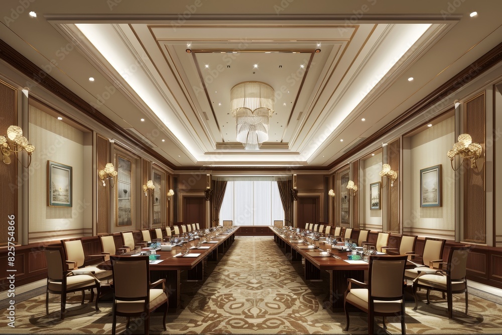 Classical Meeting Room Interior