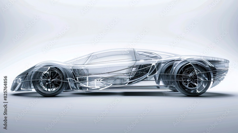 Fototapeta premium Car abstract concept 