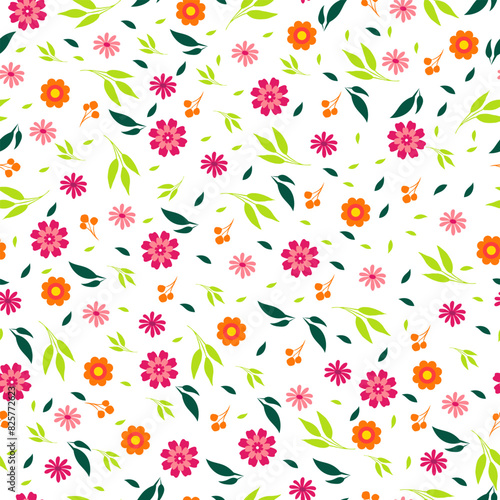 beautiful floral abstract pattern design 