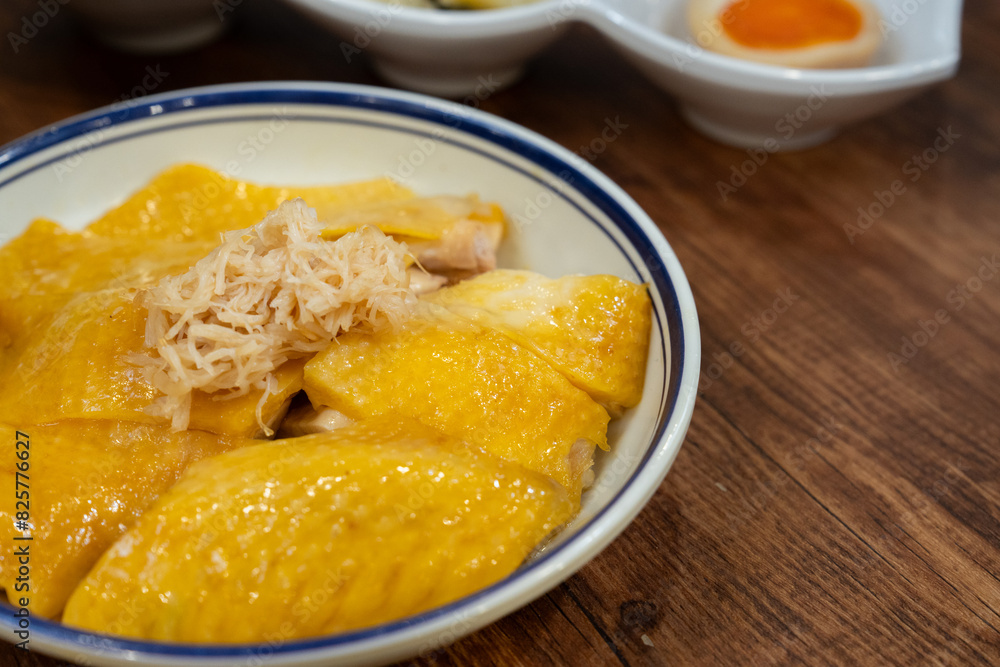 Deboned Empress Chicken with Dried Scallops Deboned Empress Chicken with Dried Scallops