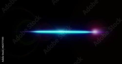 Wallpaper Mural Light flare moving overlay asset in black 4K footage. Long arm shining lens flare light leak realistic stock video for a montage visual title beat animation. Creative spotlight sparkle abstract flash. Torontodigital.ca