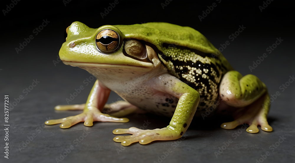 a portrait of a green frog jumping in an isolated black background with copy space
a portrait of a green frog jumping in an isolated black background with copy space