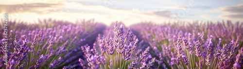 lavender blooms  sunkissed  close up