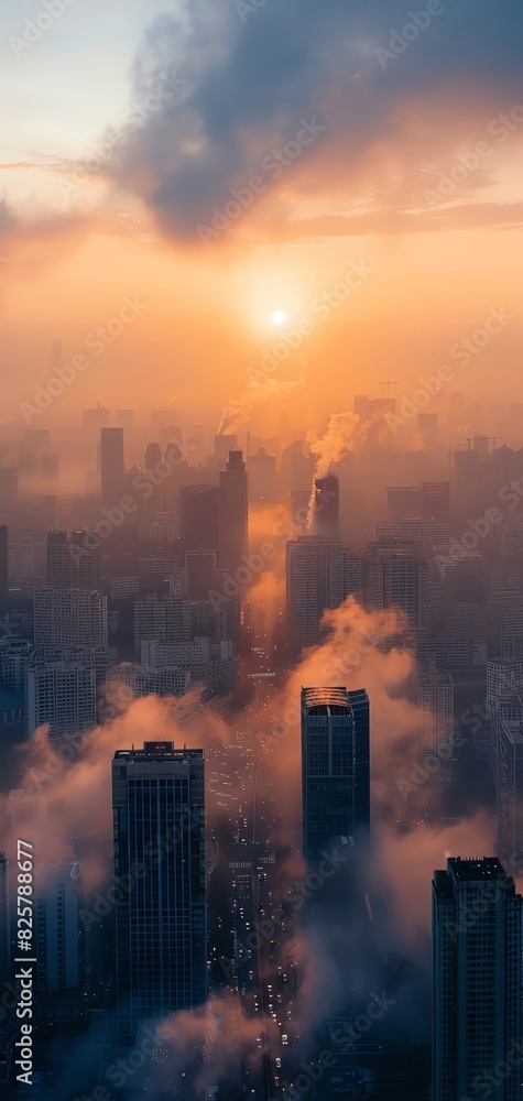 A city shrouded in mist and mystery. A city shrouded in mist and mystery.