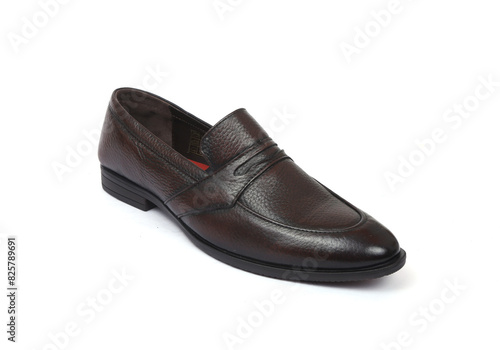 party wear leather formal shoes isolated © amit