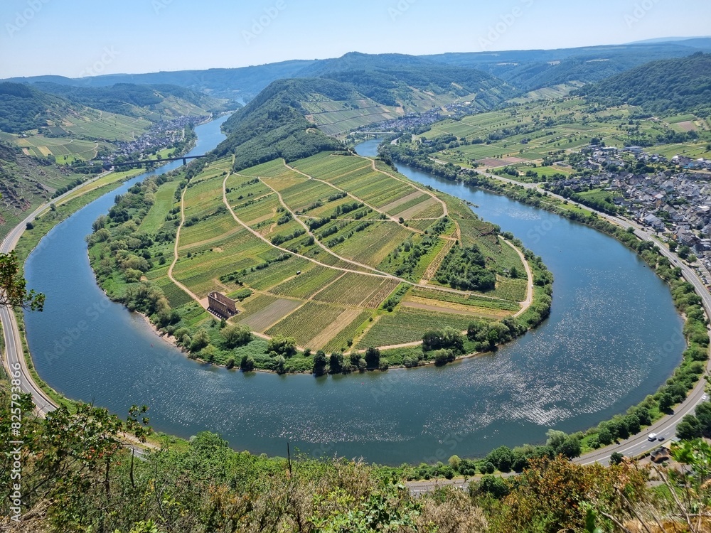 Fototapeta premium aerial view of course