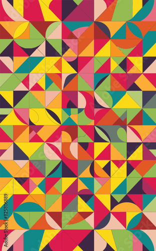 2d vector illustrator colorful vintage Seamless hi res Portuguese tiles Artwork
