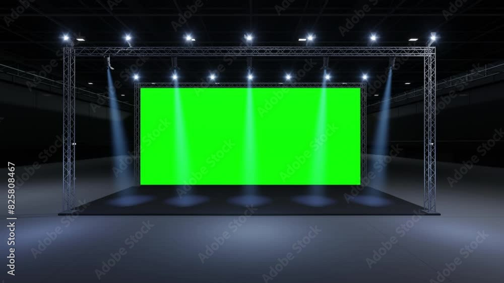 Booth Element Motion Exhibition stand for mockup and Corporate identity,Display ...