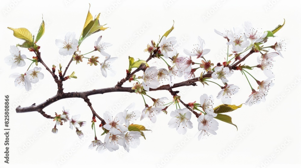 cherry branch Blossoming cherry branch Blossoming
