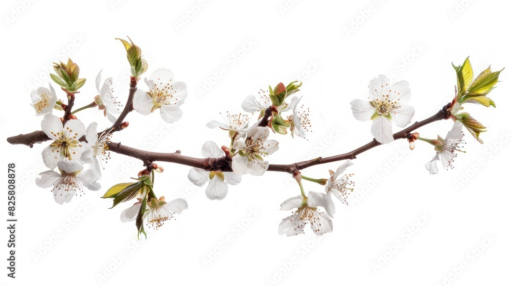 cherry branch Blossoming cherry branch Blossoming