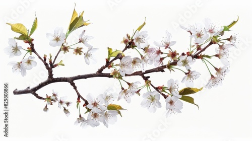 cherry branch Blossoming