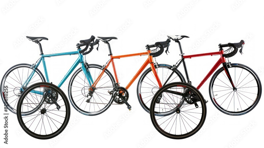 Fototapeta premium Set of Bicycle