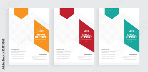 Business book cover a4 design template, corporate annual report layout with print vector design, uses in the brochure, flier, and handbook cover template.