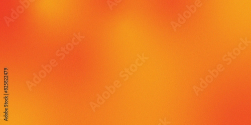 Vintage orange and light-yellow color abstract grainy soft noise effect pattern gradient background. Vintage, orange Gradient Textured Paper and Canvas Pattern for Artful Wallpaper, Fabric Design.