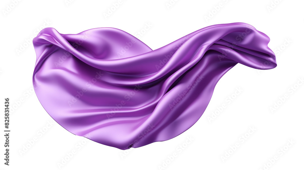 color silk isolated on white color silk isolated on white