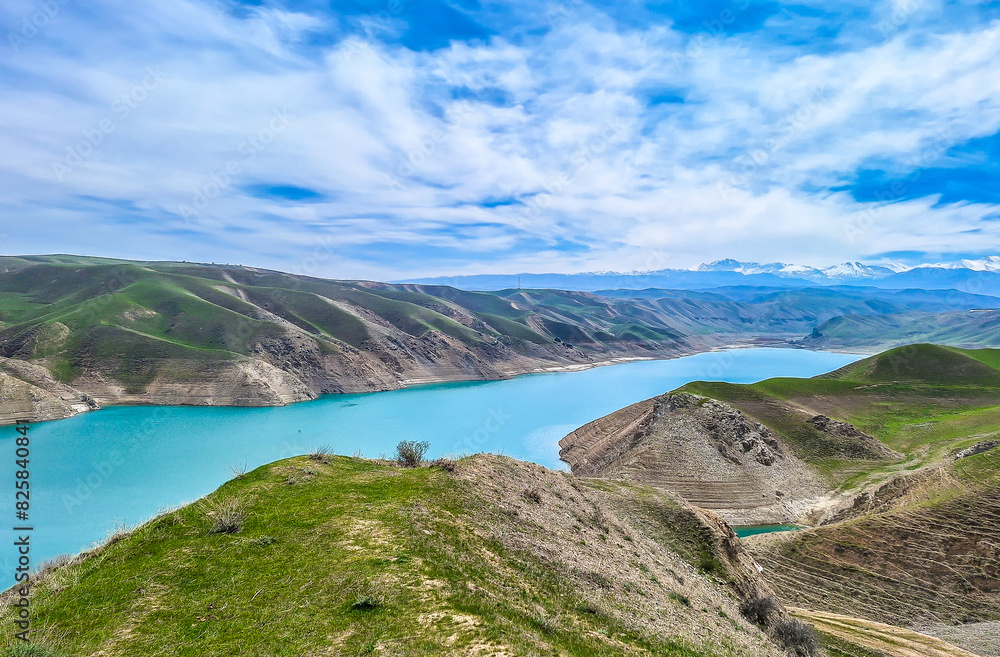 Water reservoir in Zaamin National Park in Uzbekistan. Water reservoir in Zaamin National Park in Uzbekistan.