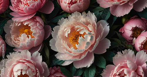 Aesthetic floral wallpaper peony BACKGROUND