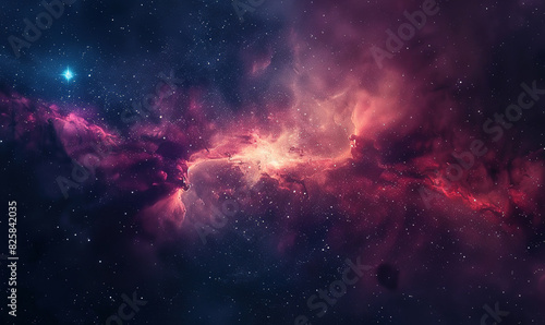 Stunning Cosmic Nebula Captured in Vivid Detail  Ideal for Space-Themed Projects and Educational Use