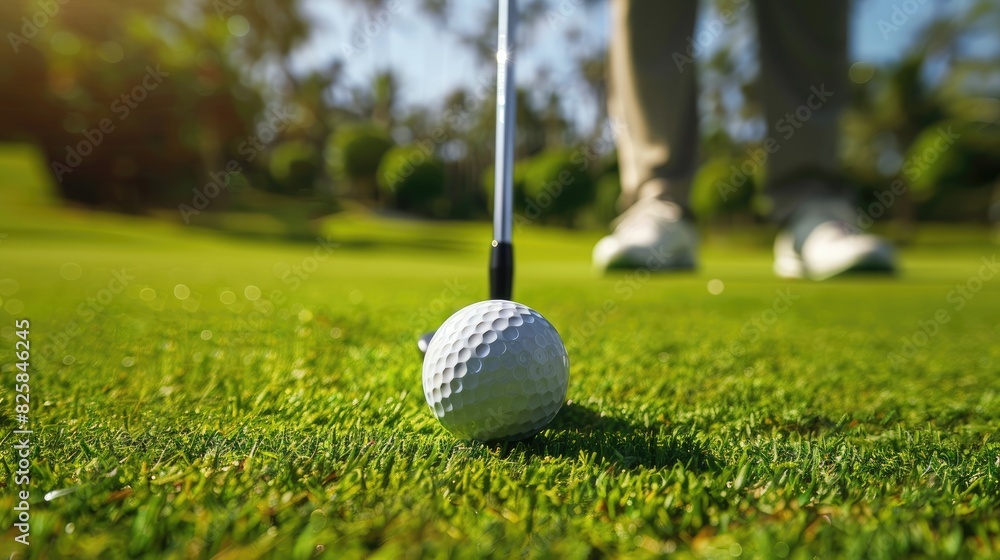 Obraz premium Playing Golf