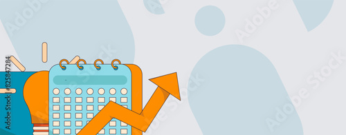 Education and learning people flat vector concept hand drawn illustration
