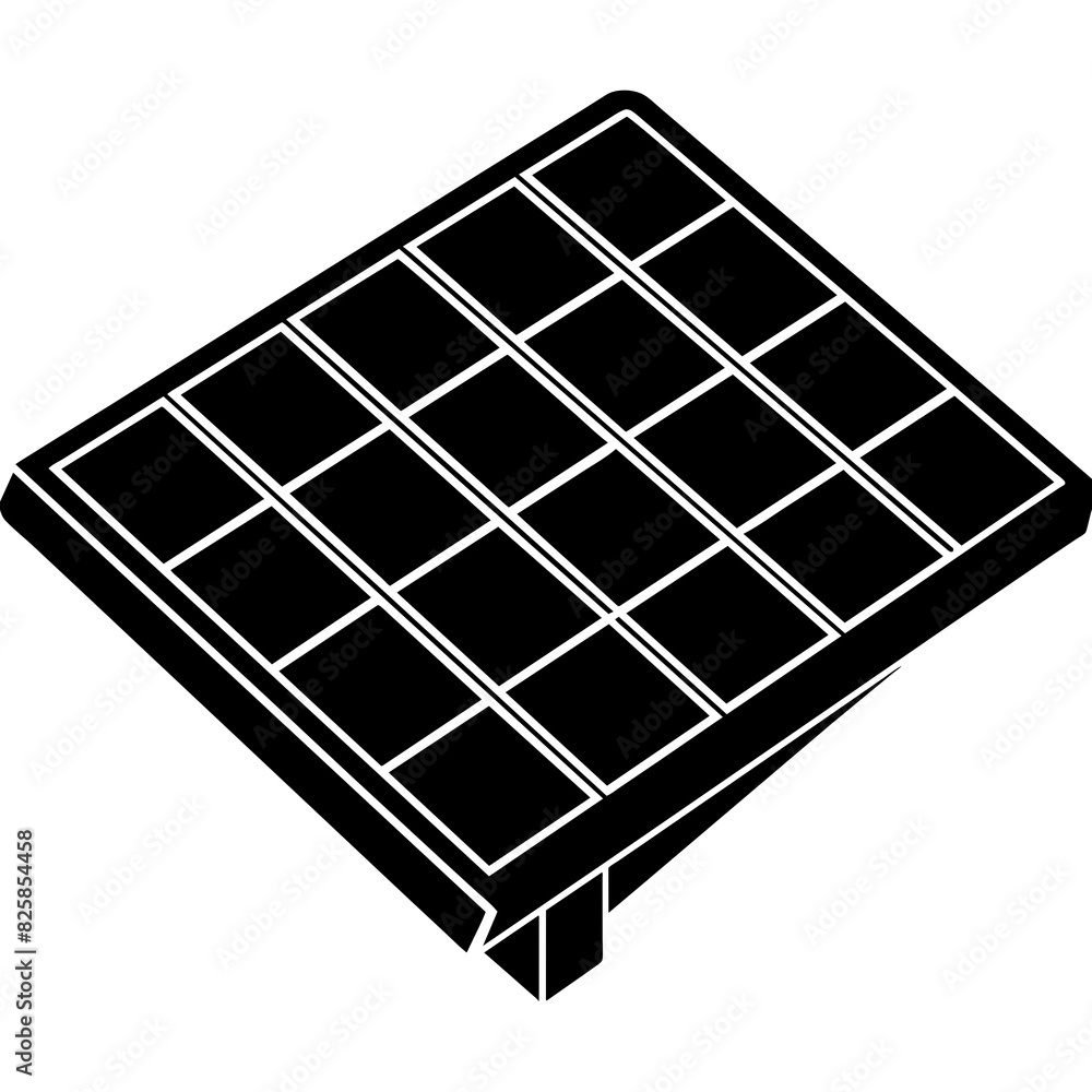 Solar panel vector art illustration Solar panel vector art illustration