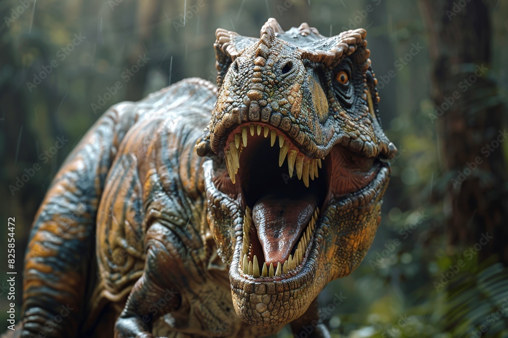 The Tyrannosaurus Rex is a renowned predator from the Cretaceous Era. The Tyrannosaurus Rex is a renowned predator from the Cretaceous Era.