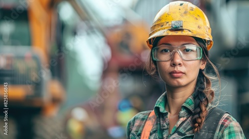 Female Construction Worker Employed © TheWaterMeloonProjec