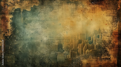 a grunge-inspired texture background with distressed elements and gritty details for an urban vibe