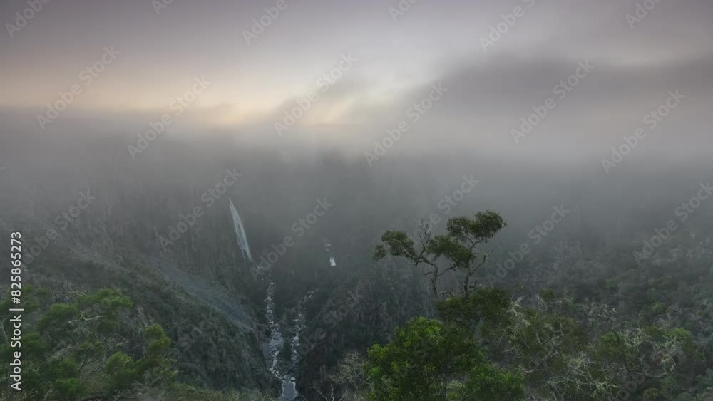 Wollomombi Gorge Sunrise Timelapse Wollomombi Gorge Sunrise Timelapse