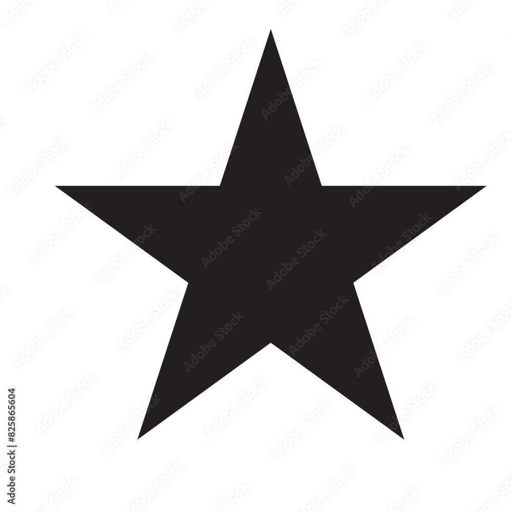 Star vector icon, simple sign for web site and mobile app. Star vector icon, simple sign for web site and mobile app.