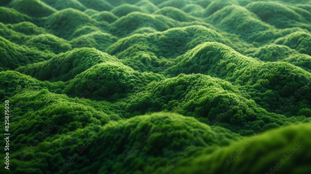 Green moss background in abstract style. Green moss background in abstract style.