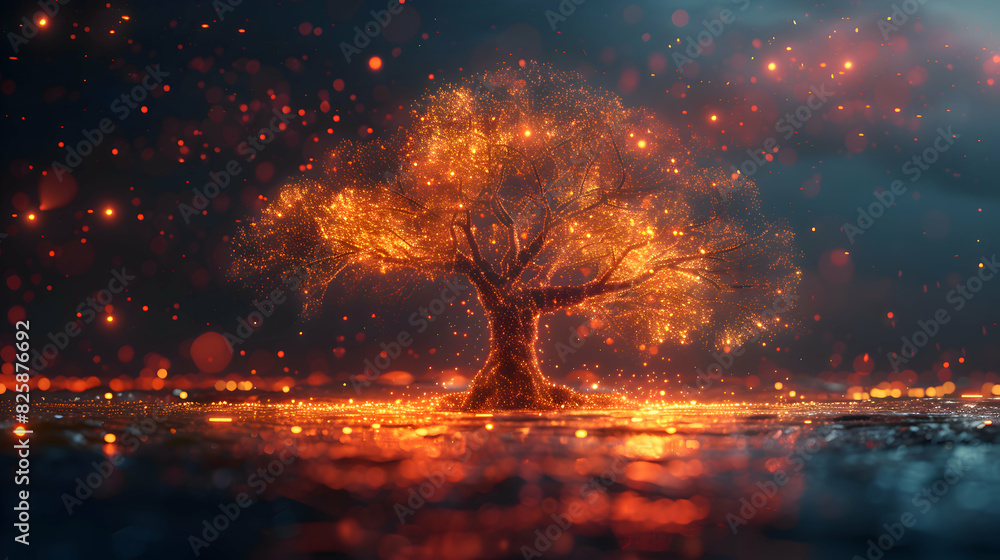 An engaging tree diagram showcasing hierarchical structures, with branches spreading out neatly and intuitively, set against a minimalist background to highlight the details An engaging tree diagram showcasing hierarchical structures, with branches spreading out neatly and intuitively, set against a minimalist background to highlight the details