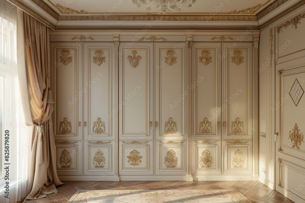 Obraz premium Classical Wardrobe Interior