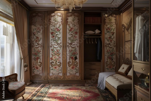 Classical Wardrobe Interior © Abdul