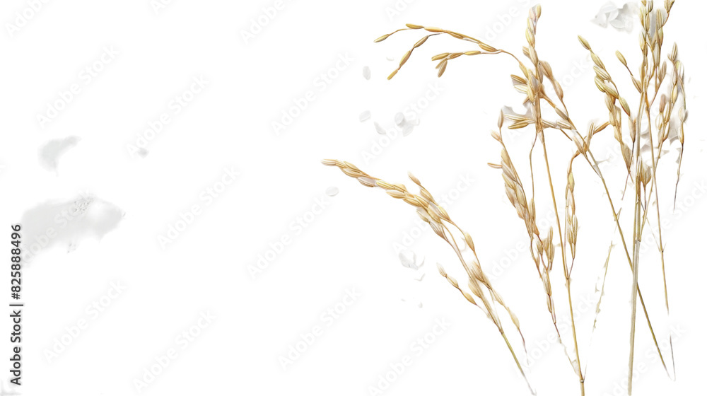 Dense cluster of tall grass blades, close-up view showcasing their texture and height Dense cluster of tall grass blades, close-up view showcasing their texture and height