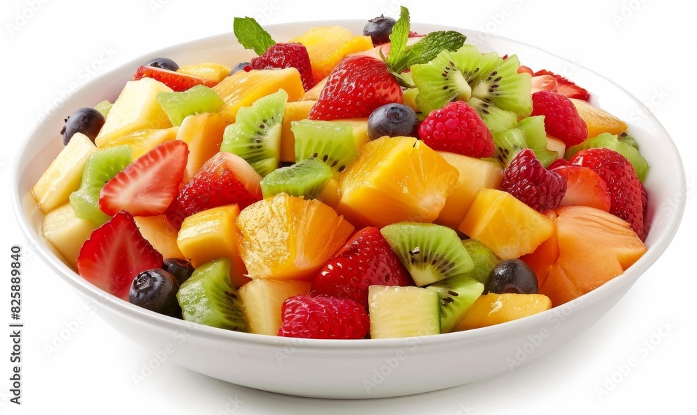 Bowl of Mixed Fruit Salad with Fresh Fruits
Bowl of Mixed Fruit Salad with Fresh Fruits