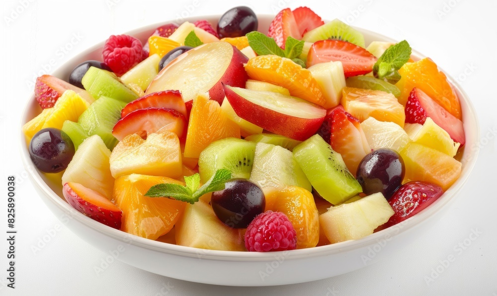 Bowl of Mixed Fruit Salad with Fresh Fruits
Bowl of Mixed Fruit Salad with Fresh Fruits