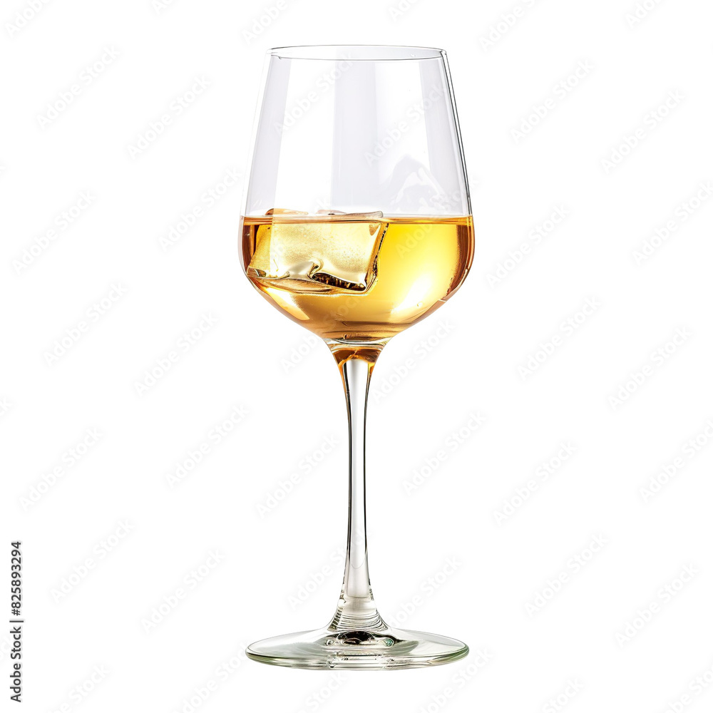 Extreme front view of Gewürztraminer Twist wine cocktail in a sour glass isolated on a white transparent background
Extreme front view of Gewürztraminer Twist wine cocktail in a sour glass isolated on a white transparent background