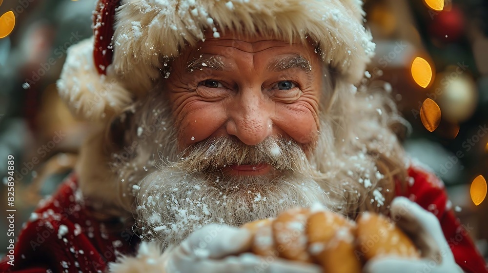 Christmas, a magical time of year, is epitomized by the jolly figure of Santa Claus. Santa, with his plump belly, rosy cheeks, and twinkling eyes, embodies the spirit of joy and generosity. Dressed in Christmas, a magical time of year, is epitomized by the jolly figure of Santa Claus. Santa, with his plump belly, rosy cheeks, and twinkling eyes, embodies the spirit of joy and generosity. Dressed in