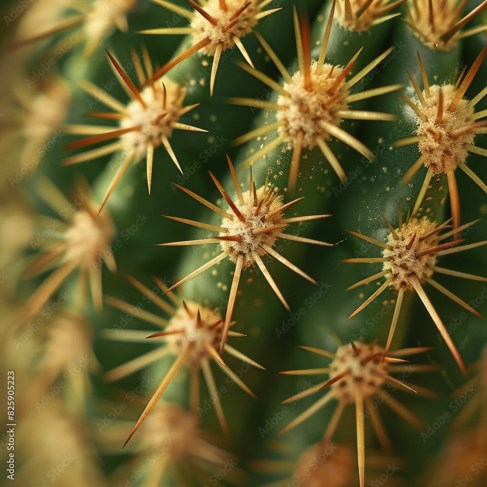 A close-up of cactus spines reveals intricate details, showcasing sharp textures and highlighting vivid natural patterns. A close-up of cactus spines reveals intricate details, showcasing sharp textures and highlighting vivid natural patterns.