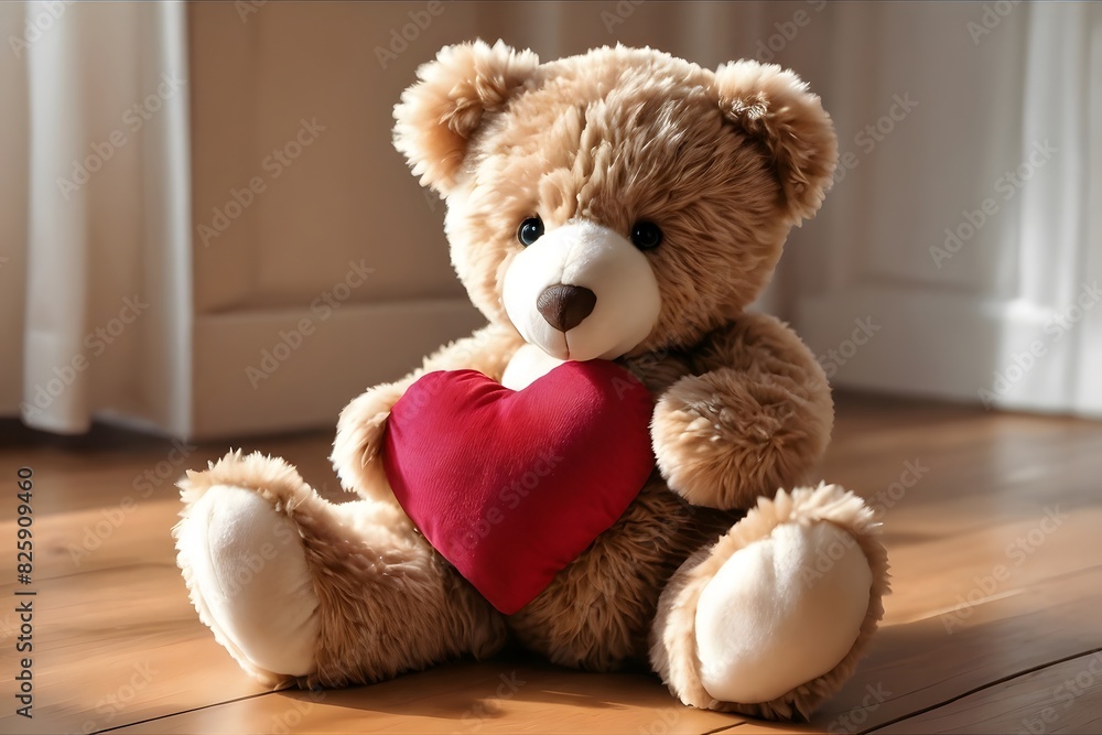 Teddy bear with a heart
Teddy bear with a heart
