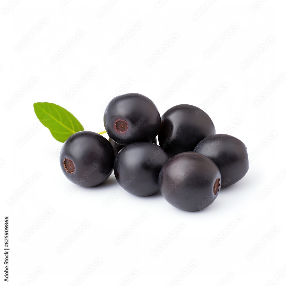 Fresh black olives with a green leaf isolated on white background, perfect for cooking, salads, and healthy snacks. Fresh black olives with a green leaf isolated on white background, perfect for cooking, salads, and healthy snacks.