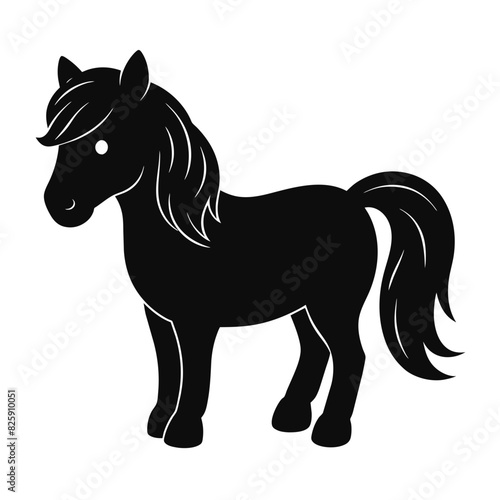 horse vector silhouette