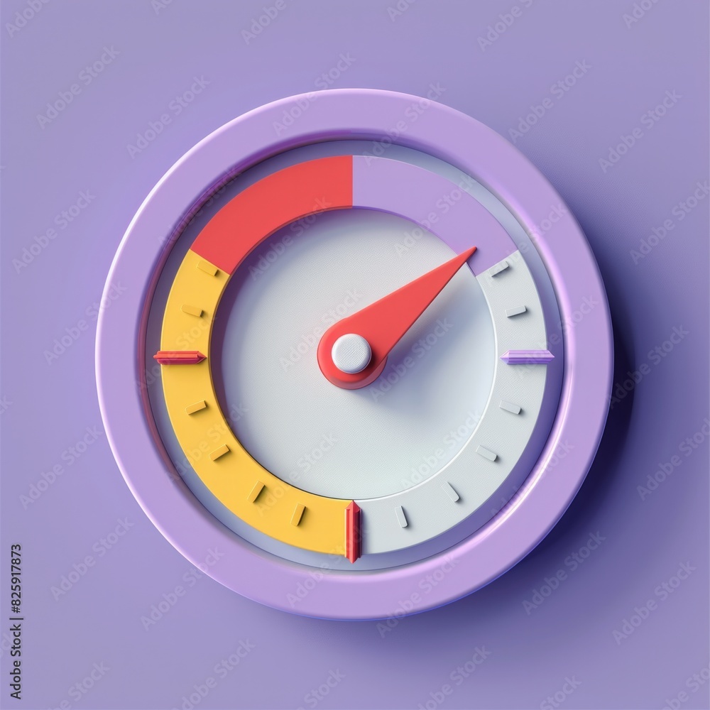 Credit Score Gauge Icon Depict a 3D gauge with a needle moving towards a higher score, symbolizing improving credit score, AI Generative Credit Score Gauge Icon Depict a 3D gauge with a needle moving towards a higher score, symbolizing improving credit score, AI Generative