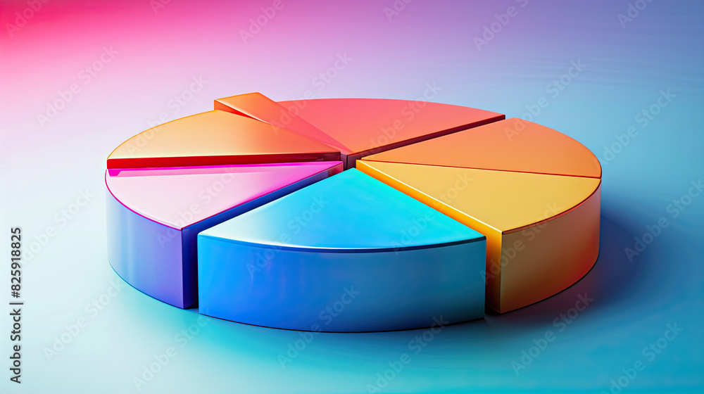 Obraz premium 3d chart