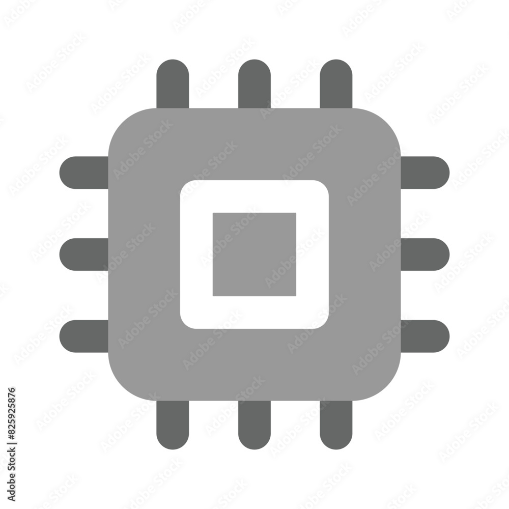 Download this icon of ai processor, microprocessor vector Download this icon of ai processor, microprocessor vector