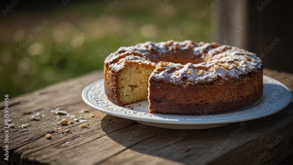 Gammeldags Æblekage (Old-Fashioned Apple Cake) Gammeldags Æblekage (Old-Fashioned Apple Cake)