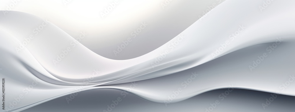 Abstract white wave background with smooth lines, minimalist designs, modern presentations, sleek websites, and clean digital artworks. Perfect for creating white geometric abstract background Abstract white wave background with smooth lines, minimalist designs, modern presentations, sleek websites, and clean digital artworks. Perfect for creating white geometric abstract background