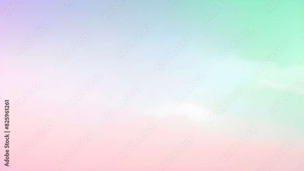 Pink, blue, and green gradient colors background Pink, blue, and green gradient colors background